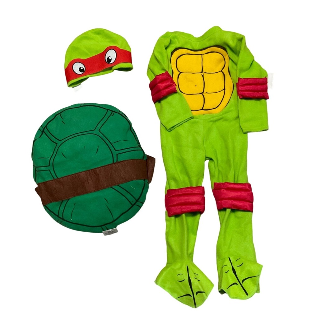 Ninja Turtle  kids toddler costume dress up pretend‎ play outfit TMNT Rubies 2T